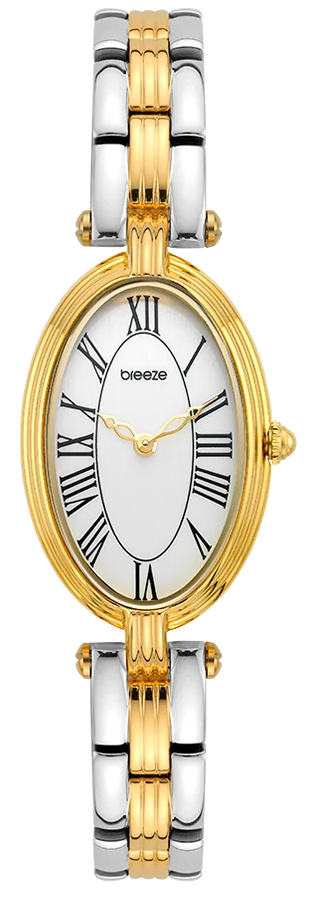 BREEZE 713041.1 Lumina Two Tone Stainless Steel Bracelet