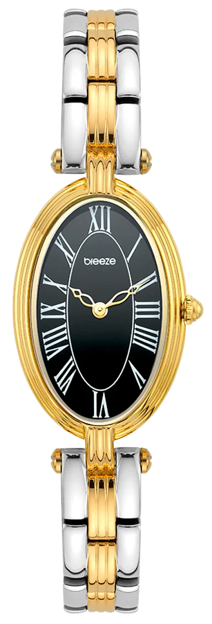 BREEZE 713041.2 Lumina Two Tone Stainless Steel Bracelet