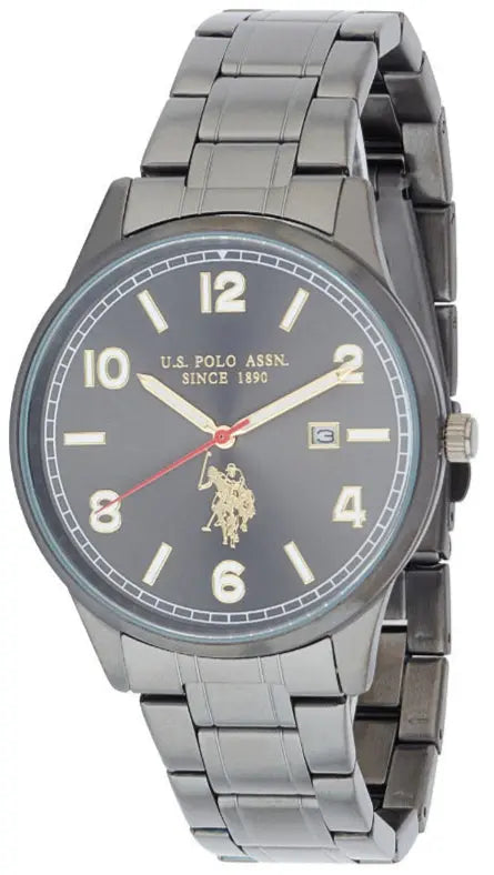 U.S. POLO USP7197GY Jacob Grey Metallic Bracelet