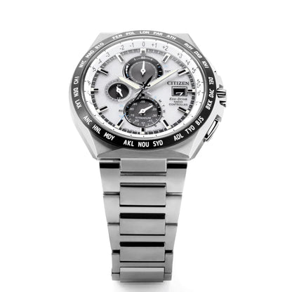 Citizen AT8238-84A RadioControlled Eco-Drive Titanium Bracelet