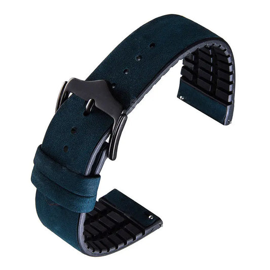 Λουρί 8846BL Blue Plastic-Leather Strap