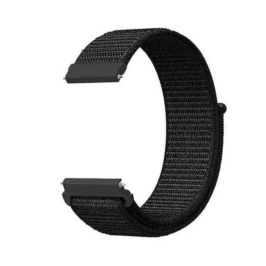Λουρί 8849BK Black Fabric Strap