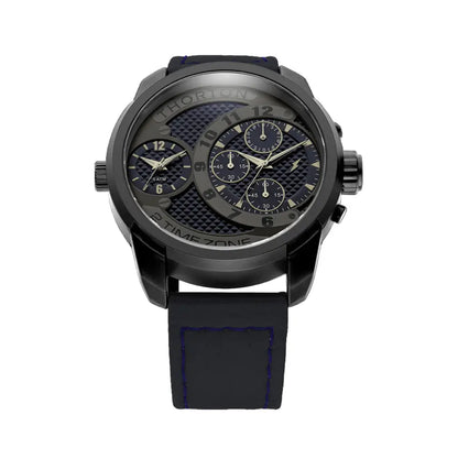 Thorton 9001121 Vidar Chronograph Blue Leather Strap