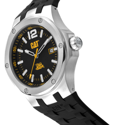 CATERPILLAR A914121131 Navigo Black Silicon Strap