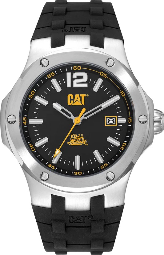 CATERPILLAR A914121131 Navigo Black Silicon Strap