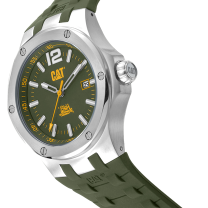 CATERPILLAR A914123333 Navigo Green Silicon Strap