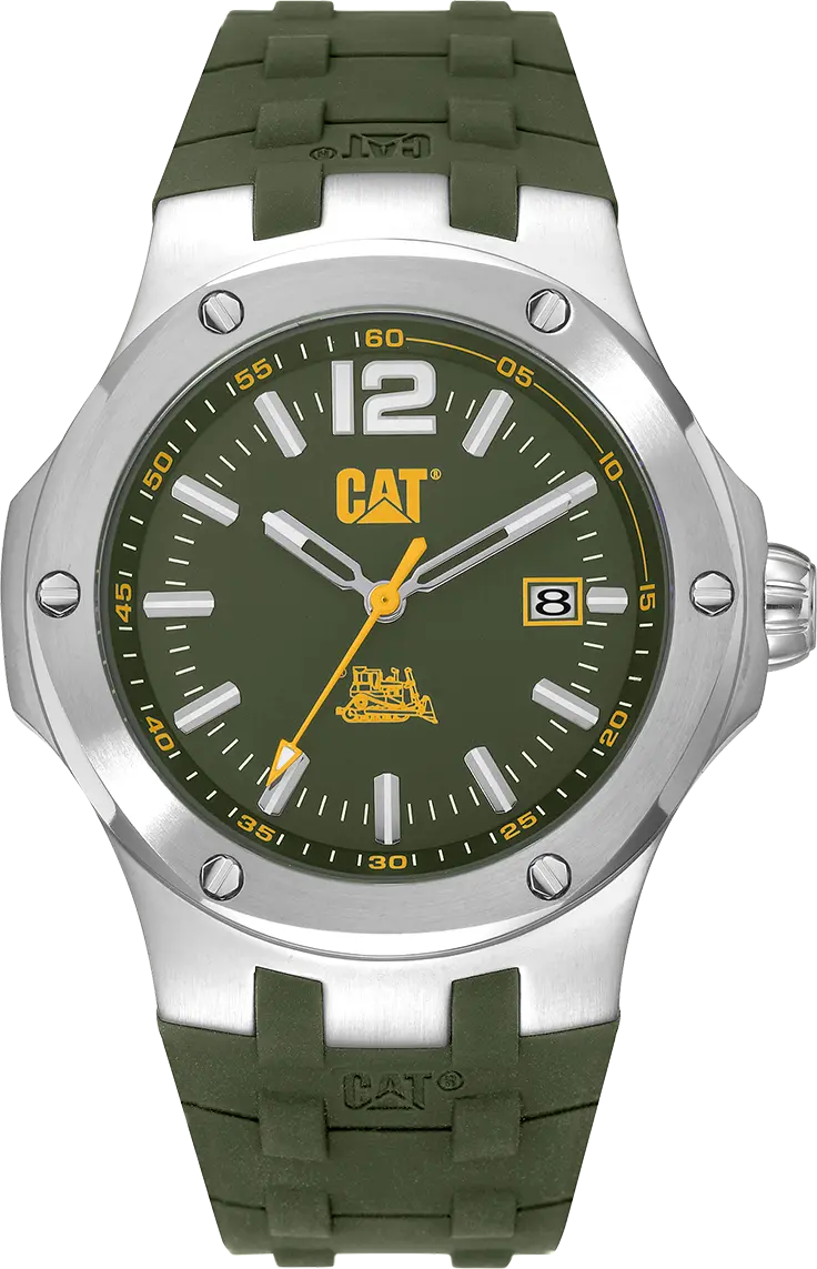 CATERPILLAR A914123333 Navigo Green Silicon Strap