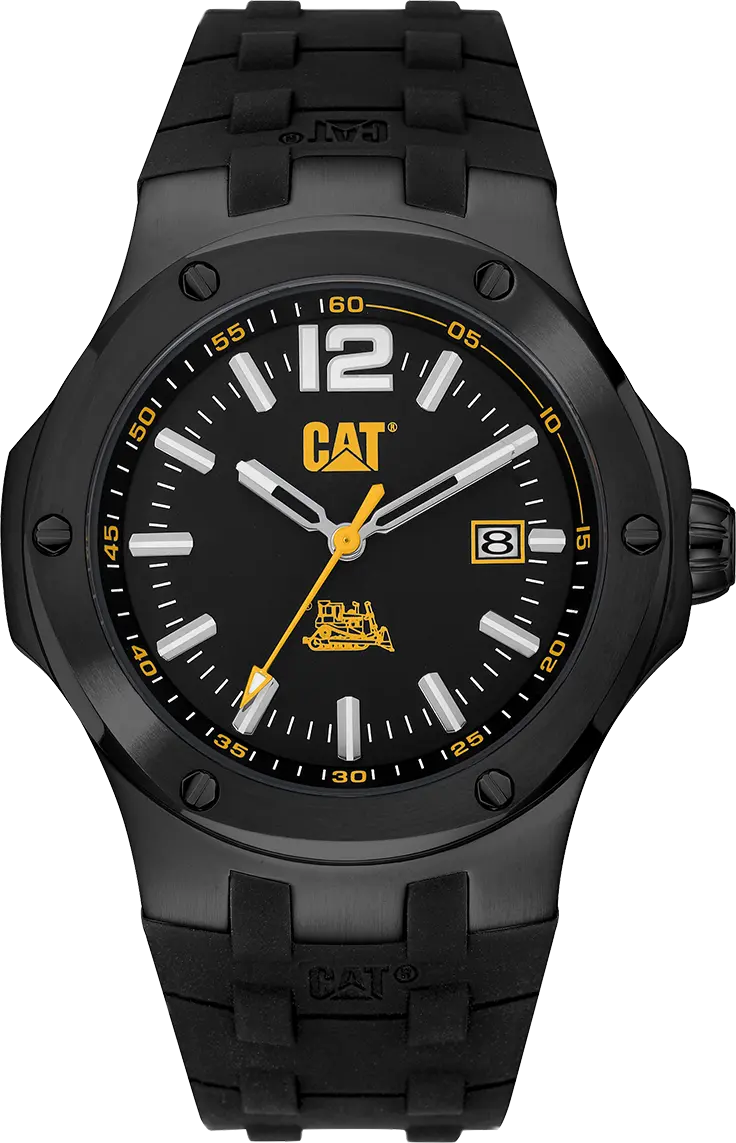 CATERPILLAR A916121131 Navigo Black Silicon Strap