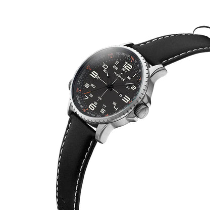Thorton 9202131 Kalf Black Leather Strap