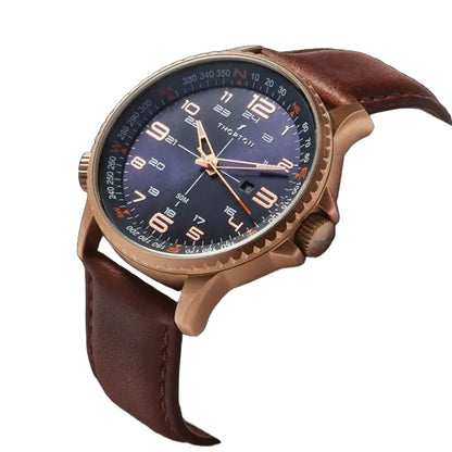 Thorton 9202151 Kalf Brown Leather Strap