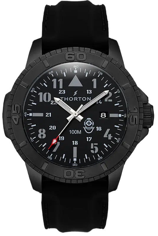 Thorton 9204311 Odin Black Silicon Strap