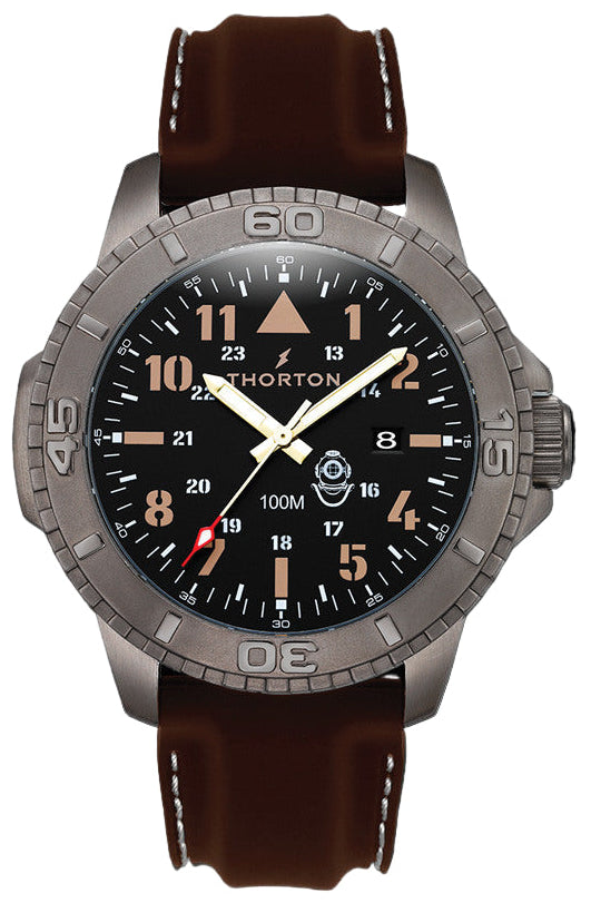 Thorton 9204321 Odin Brown Silicon Strap