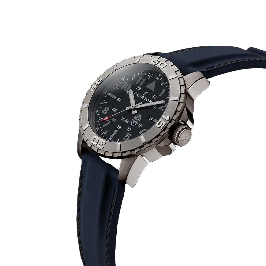 Thorton 9204322 Odin Blue Silicon Strap