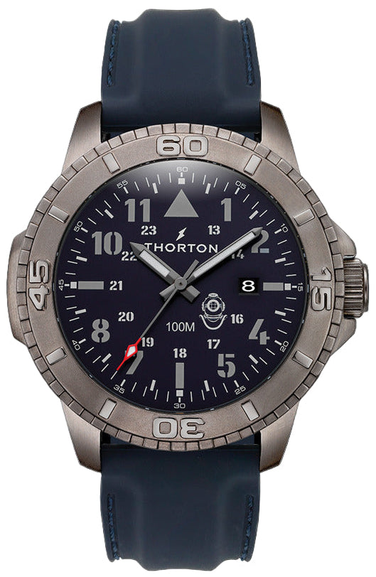 Thorton 9204322 Odin Blue Silicon Strap