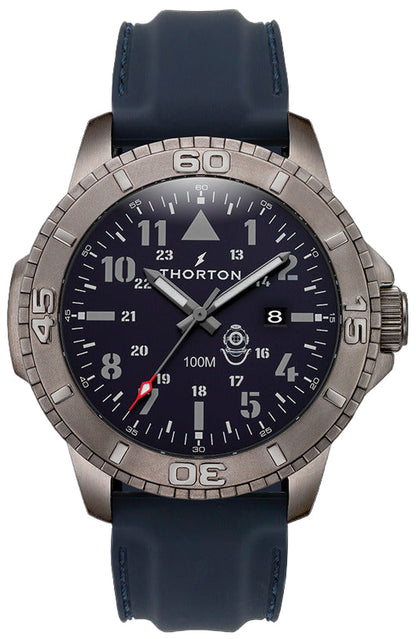 Thorton 9204322 Odin Blue Silicon Strap