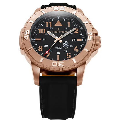 Thorton 9204351 Odin Black Silicon Strap