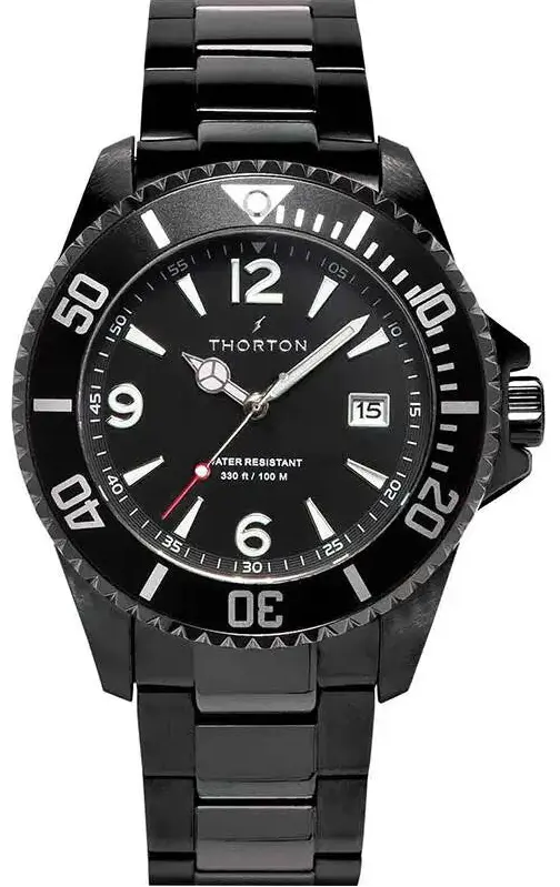 Thorton 9205311M Arkyn Black Stainless Steel Bracelet