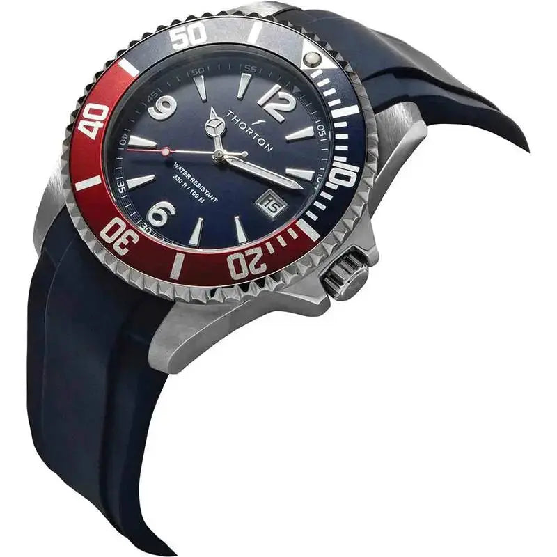 Thorton 9205332 Arkyn Blue Silicon Strap