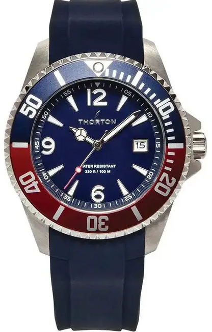 Thorton 9205332 Arkyn Blue Silicon Strap