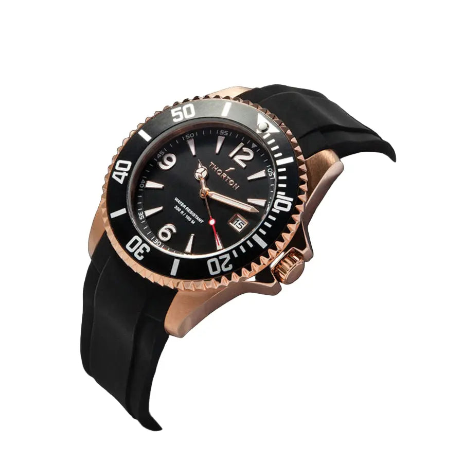 Thorton 9205351 Arkyn Black Silicon Strap