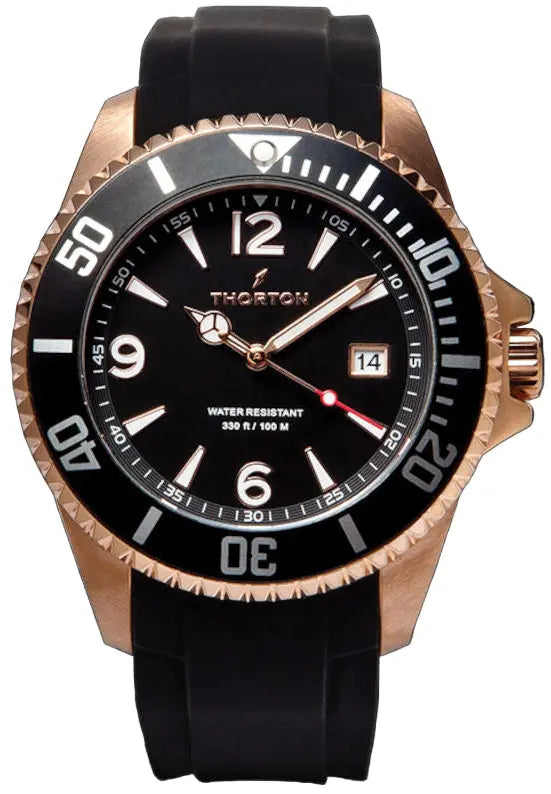 Thorton 9205351 Arkyn Black Silicon Strap