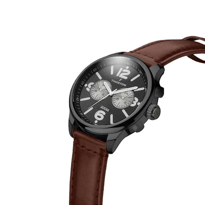 Thorton 9206121 Ragnar II Brown Leather Strap