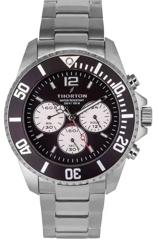 Thorton 9301331M Loki Chronograph Stainless Steel Bracelet