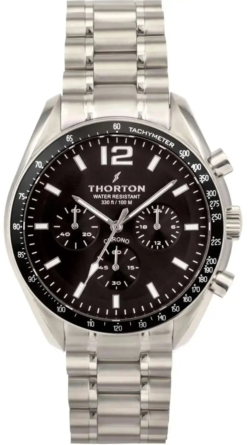 Thorton 9303331M Freyr Chronograph Stainless Steel Bracelet