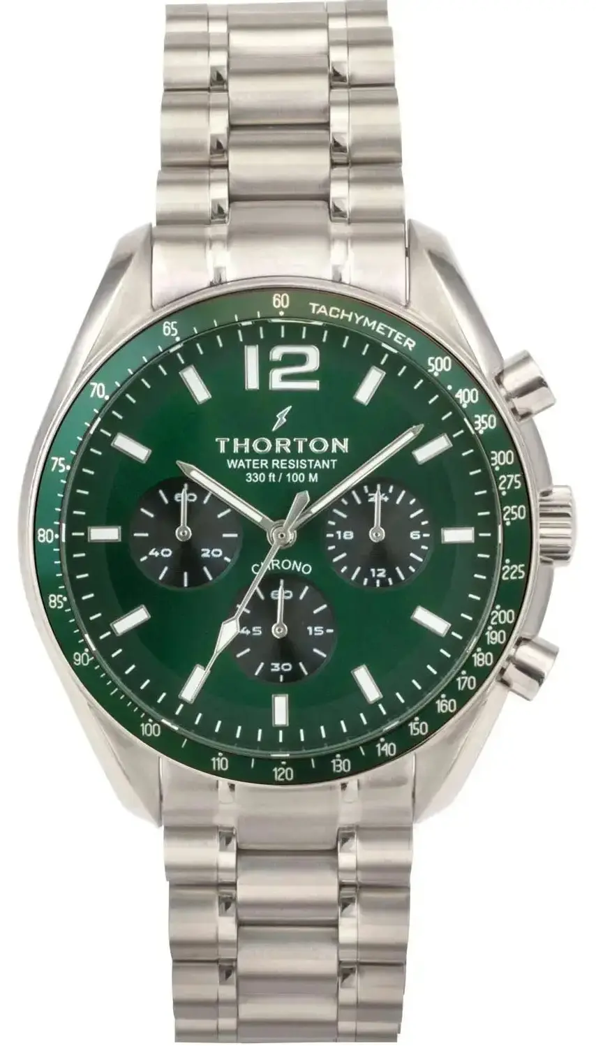 Thorton 9303333M Freyr Chronograph Stainless Steel Bracelet