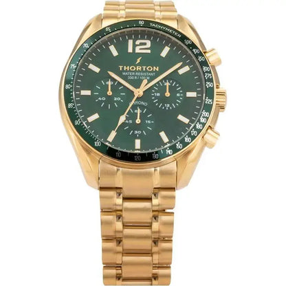 Thorton 9303341M Freyr Chronograph Gold Stainless Steel Bracelet