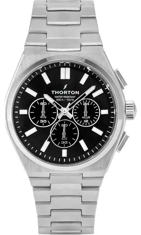 Thorton 9304331M Torstein Chronograph Stainless Steel Bracelet
