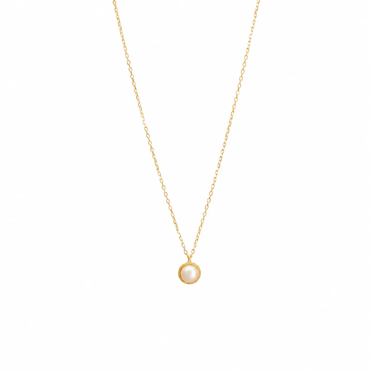 Ballerina Necklace With Zirconia GM208W In Platinum Plated Silver