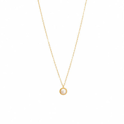 Ballerina Necklace With Zirconia GM208W In Platinum Plated Silver