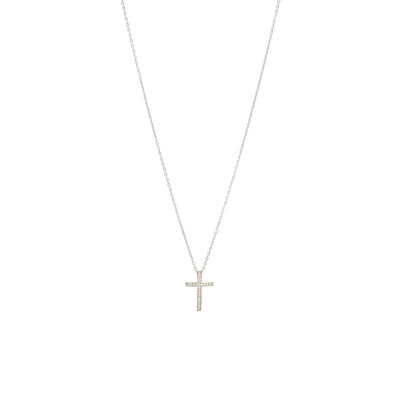 Ballerina Necklace With Zirconia GM208W In Platinum Plated Silver