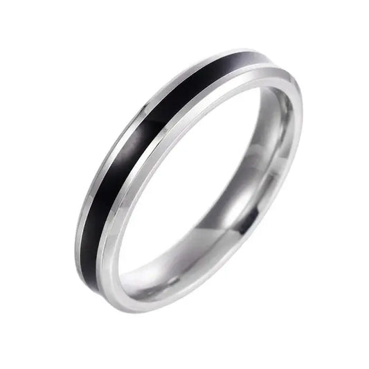 Wedding ring 48432-54 Classic Stainless Steel 4mm