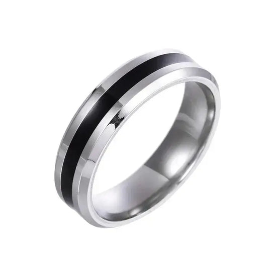 Wedding ring 48432-54 Classic Stainless Steel 4mm