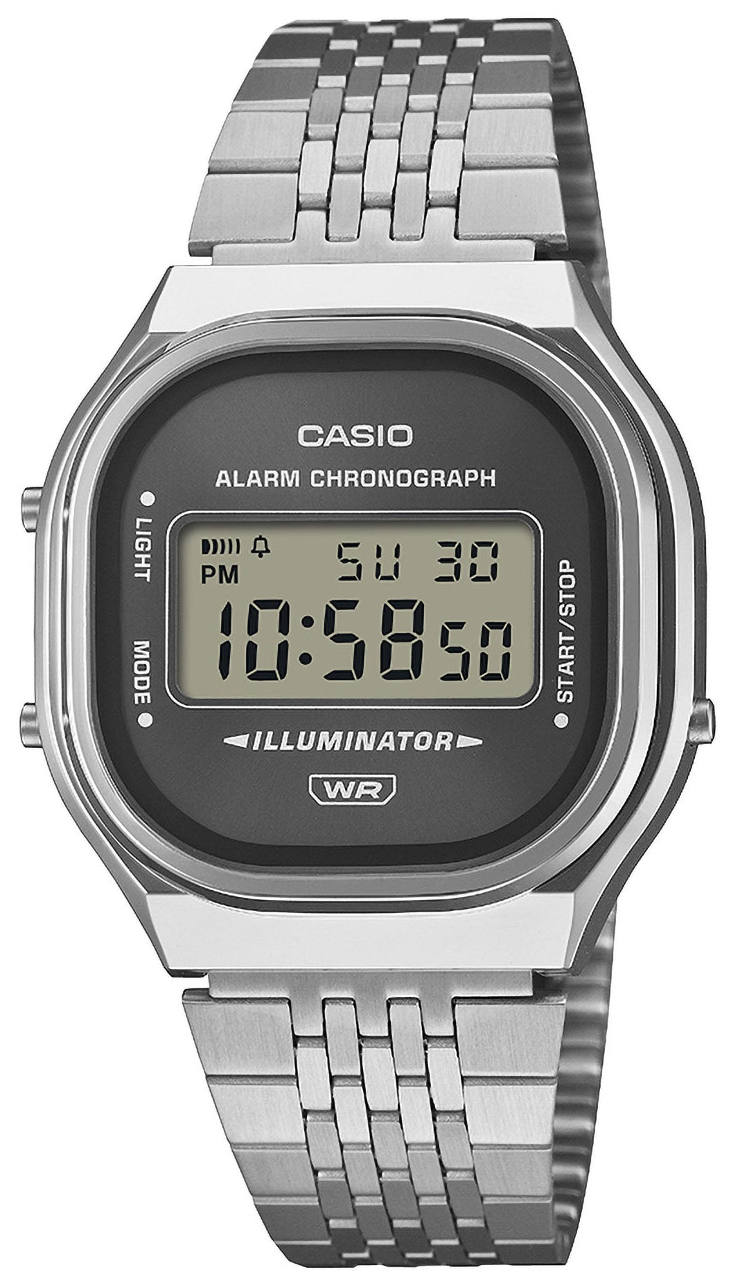 CASIO A-140WE-8AEF Vintage Stainless Steel Bracelet
