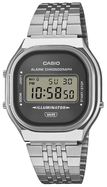 CASIO A-140WE-8AEF Vintage Stainless Steel Bracelet
