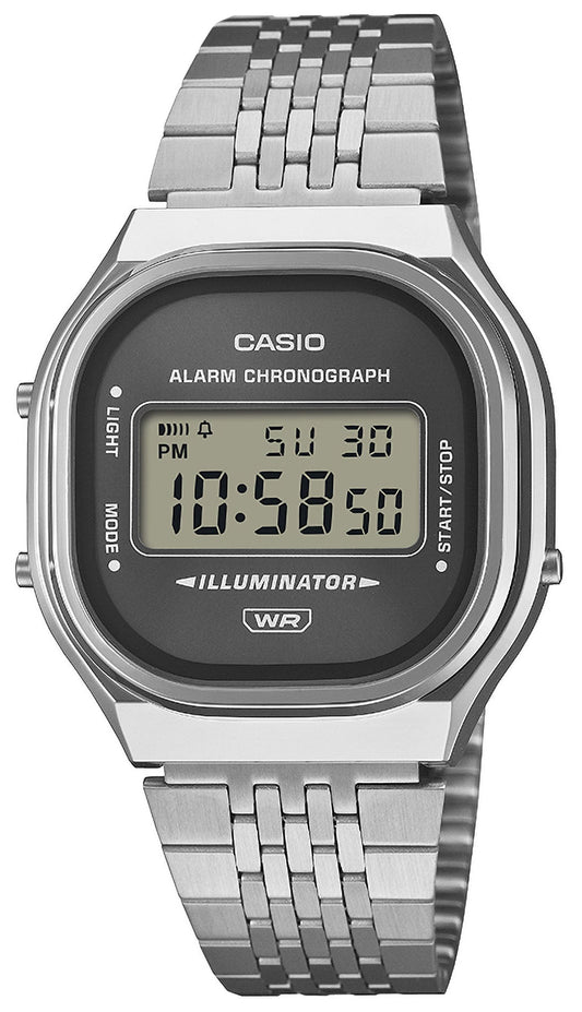 CASIO A-140WE-8AEF Vintage Stainless Steel Bracelet