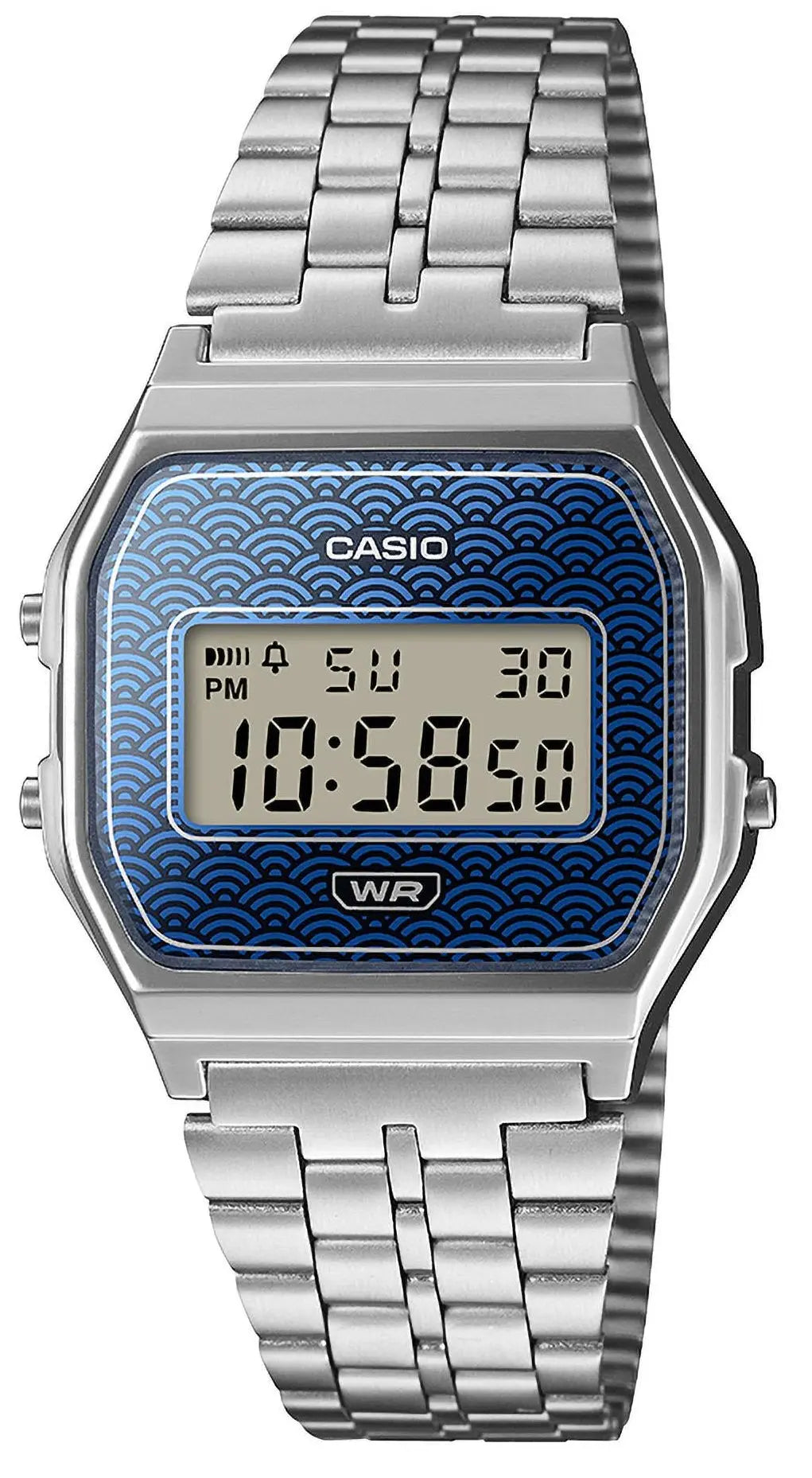 CASIO A-159WEVJ-2ER Vintage Limited Edition Silver Stainless Steel Bracelet