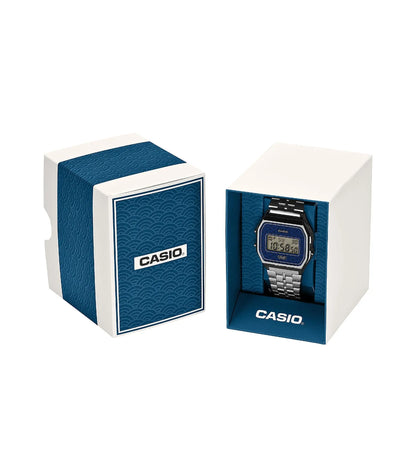 CASIO A-159WEVJ-2ER Vintage Limited Edition Silver Stainless Steel Bracelet