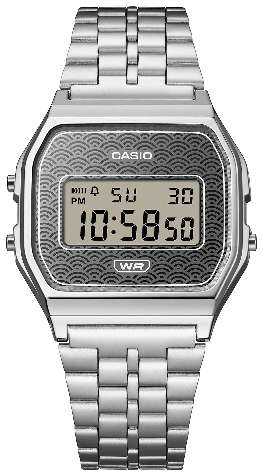 CASIO A-159WEVJ-7ER Vintage Limited Edition Silver Stainless Steel Bracelet