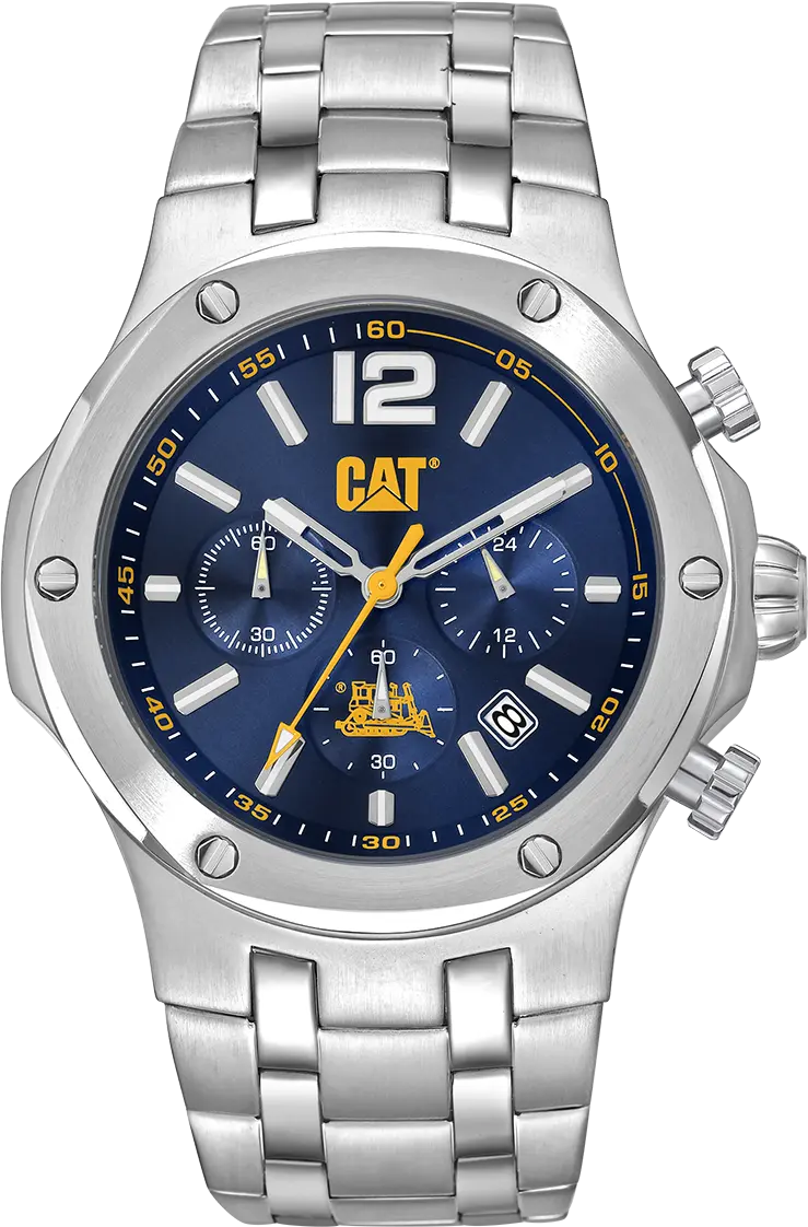 CATERPILLAR A914311636 Navigo Chronograph Stainless Steel Bracelet