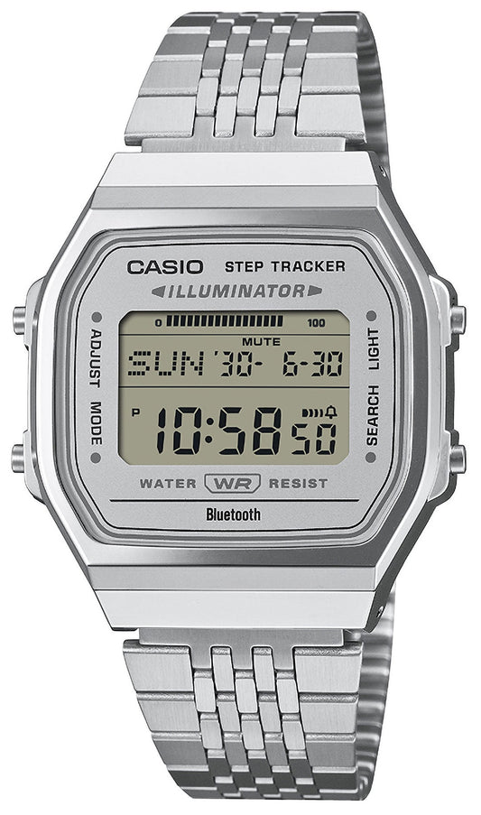 CASIO ABL-100WE-7AEF Vintage Bluetooth Smart Stainless Steel Bracelet