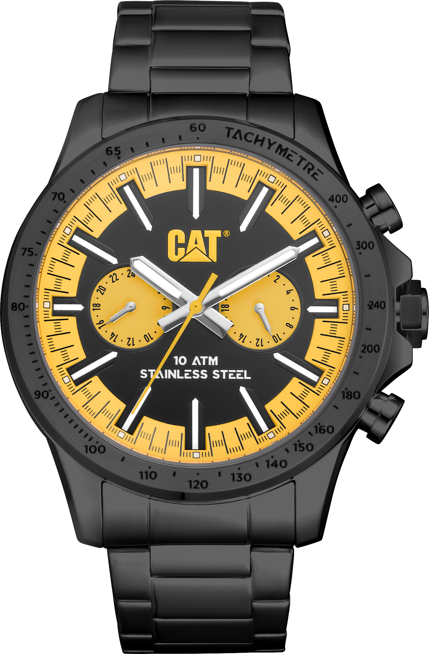 CATERPILLAR AD16916131 Boston Multi Black Stainless Steel Bracelet