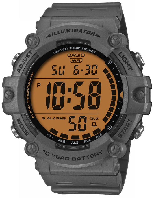 Casio AE-1500WHC-8AVEF Digital Black Rubber Strap