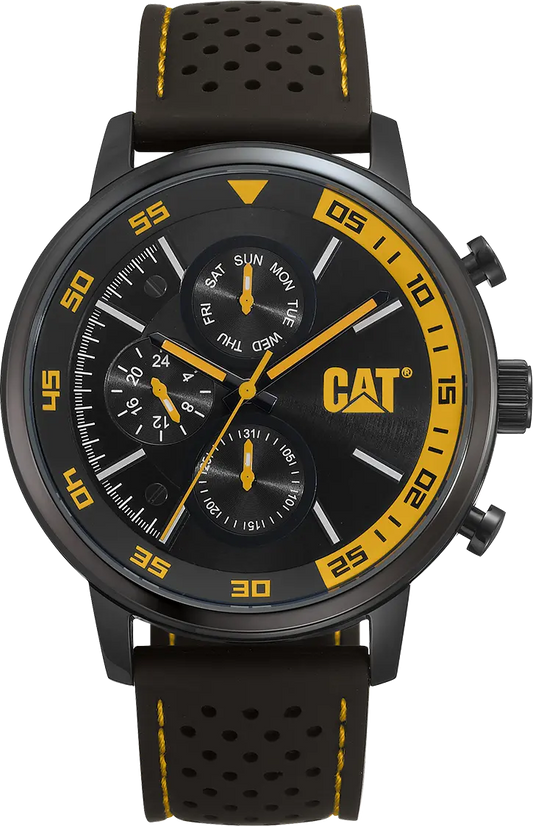 CATERPILLAR AK16921127 Sail 1.2 Black Silicon Strap
