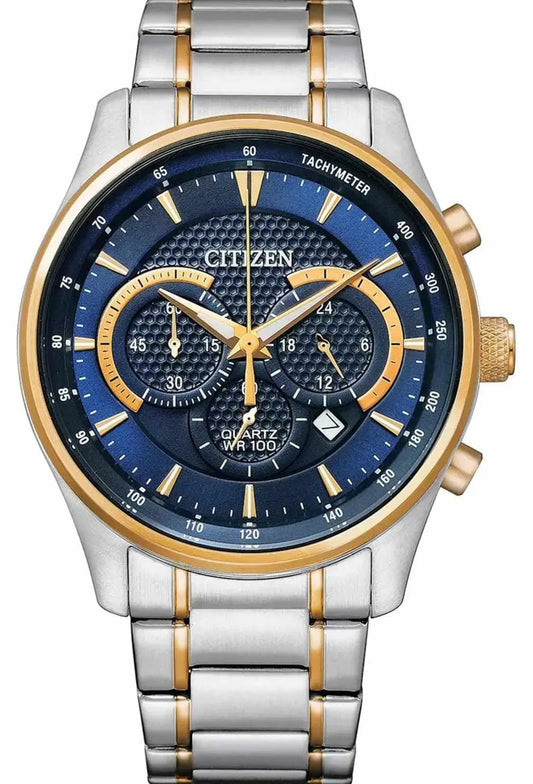 Citizen AN8194-51L Chronograph Two Tone Stainless Steel Bracelet