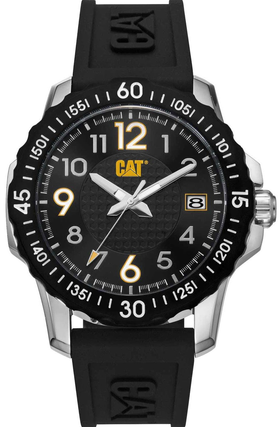 CATERPILLAR AP14121111 Downforce Black Rubber Strap