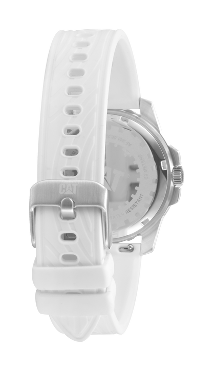 CATERPILLAR AP34120222 Downforce Lady White Silicon Strap